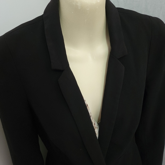 Aus8 Portmans Black Single Button Blazer Jacket - Picture 4 of 16
